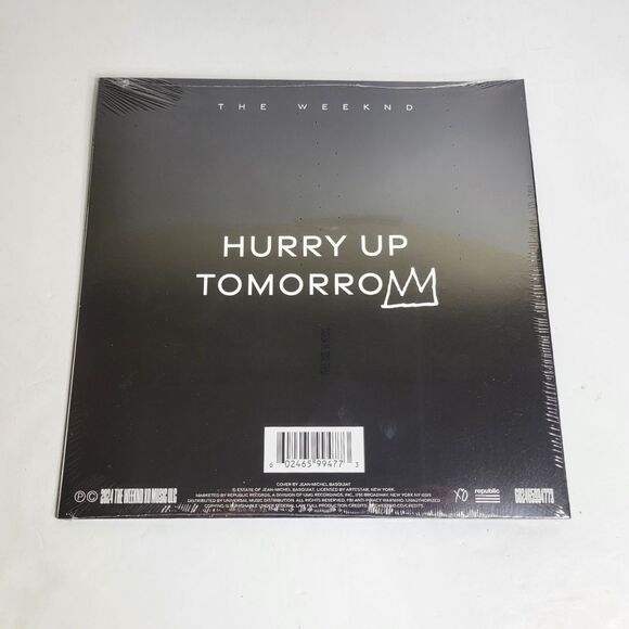 The Weeknd x Basquiat 'Hurry Up Tomorrow' Collector's Edition Vinyl LP - NEW - Picture 2 of 3